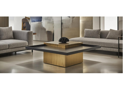 Couchtisch Modern Minimalistisch Braun Elegant Stilvoll Komfortabel