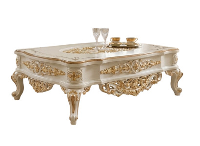 Klassischer Couchtisch mit elegantem Design und stabiler Verarbeitung