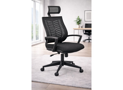 Ergonomischer Bürostuhl mit Mesh Rückenlehne und verstellbaren Armlehnen