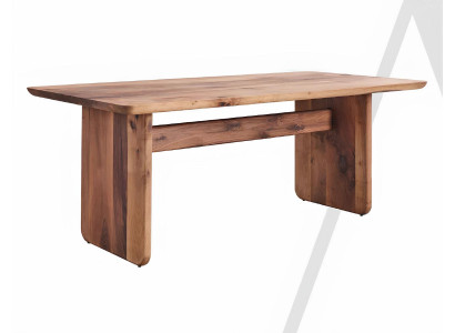 Esstisch Stil modern Farbe braun neu Holz praktisch rechteckig geräumig