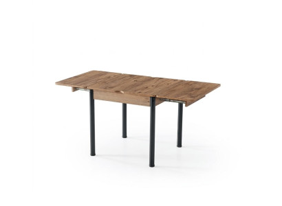 Esstisch Komfortabel Modern Ausziehbar Holz Geräumig Braun Schwarz