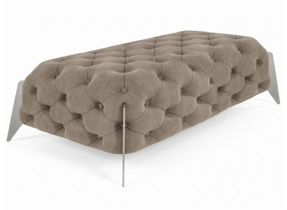 Chesterfield Hocker Fußhocker Rechteckige Fußstütze Hocker Polstermöbel