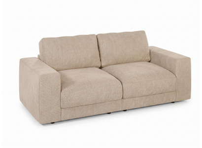 Beiges 2-Sitzer-Sofa Polstersofa Sofas für das Wohnzimmer Polstermöbel
