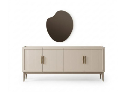Konsole Spiegel bequem geräumig schön Beige modern neu