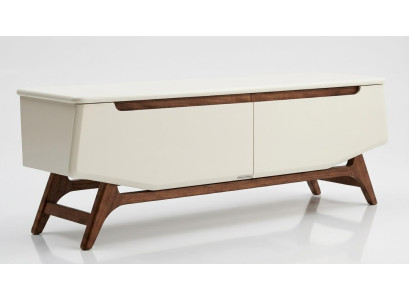 Lowboard Stil modern Farbe beige neu bequem praktisch Wohnzimmer