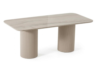 Esstisch Moderner Tisch Holz Großer Tisch Familientisch Premium Neu