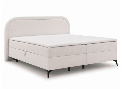 Beiges Boxspringbett 180 х 200 Doppelbett Luxusbetten Schlafzimmermöbel