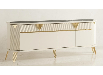 Konsole Stil modern Farbe beige neu bequem praktisch Wohnzimmer geräumig