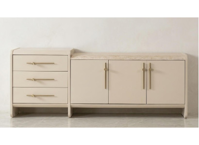 Konsole Stil modern Farbe beige neu praktisch komfortabel Wohnzimmer