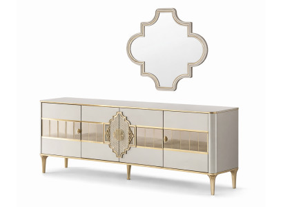 Elegantes Sideboard mit Spiegel im modernen Design