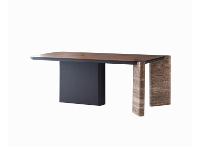 Esstisch Modern Braun Luxus Design Küchentisch Holz Großer Tisch
