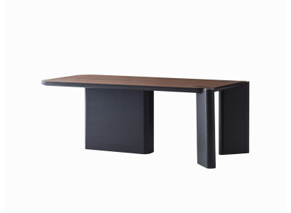 Esstisch Modern Braun Luxus Design Küchentisch Holz Großer Tisch