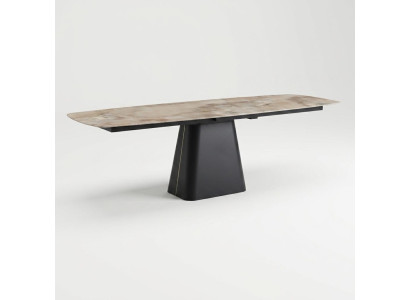 Esstisch Metall Keramik Modernes Design Aktueller Trend Komfort Beige
