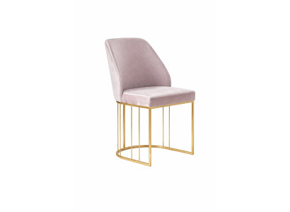 Stuhl Rosa Moderner Stil Komfort Schick Luxuriös Stilvoll Praktisch