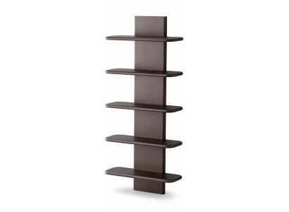 Wandregal Modern Braun Edel Hängeregal Design Stufenregal Regal