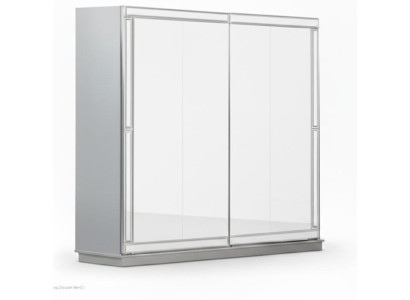 Geräumiger Kleiderschrank im modernen Design mit viel Stauraum