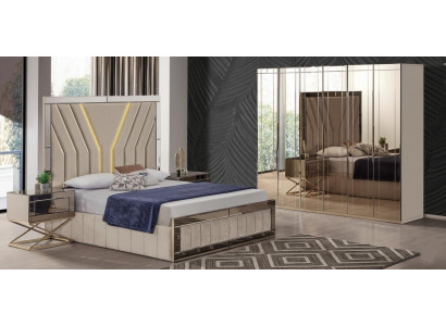 Exklusives 4-teiliges Schlafzimmer-Set mit zeitlosem Design