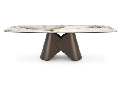 Esstisch Metall Keramik Komfort Interieur Modernes Design Trends