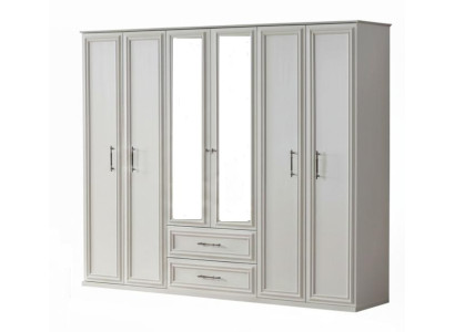 Eleganter Kleiderschrank mit modernem Design und viel Stauraum.