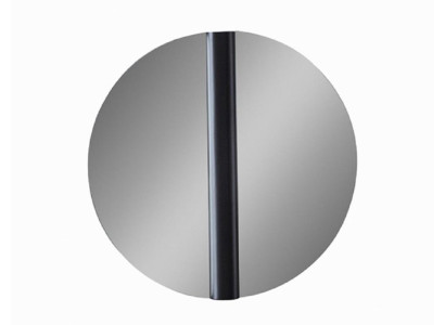 Runder Wandspiegel Schwarz Modern Design Exklusiv Deko Spiegel