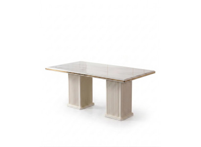 Esstisch Wohnzimmer beige Küche neu rechteckig bequem geräumig