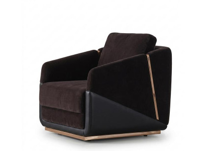 Sessel bequem weich geräumig schön moderner Stil braun  neu