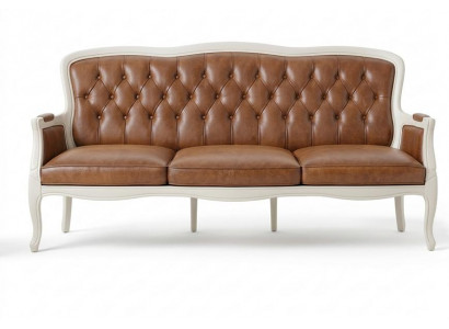 3-Sitzer-Sofa bequem weich geräumig moderner Stil braun