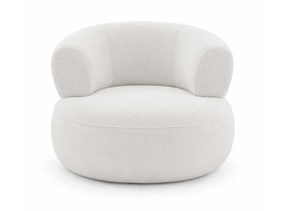 Wohnzimmer Weiß Sessel Moderner Design Polstermöbel Polstersessel