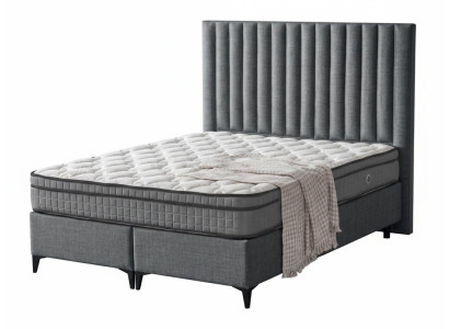 Luxuriöses Graues Polsterbett Schlafzimmer Stauraumbetten Möbel