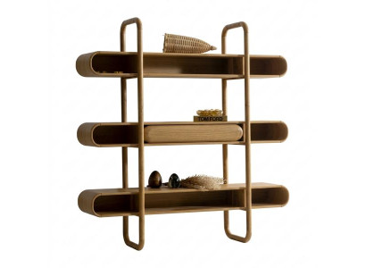 Bücherregal geräumig schön bequem praktisch beige modern