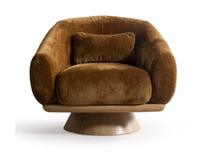 Sessel bequem weich geräumig schön moderner Stil braun