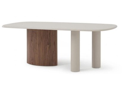 Tisch Groß schön geräumig nachhaltig beige moderner Stil neu