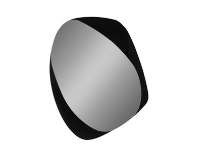 Spiegel Modern Schwarz Elegant Wandspiegel Dekospiegel Design