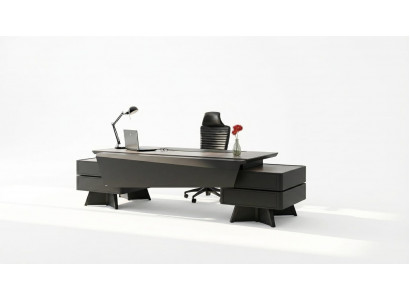 Büro Set Schreibtisch Bücherregal Couchtisch modern Luxus Design