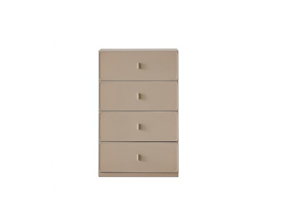 Kommode Modern Beige Luxus Design Schubladenkommode Anrichte Sideboard
