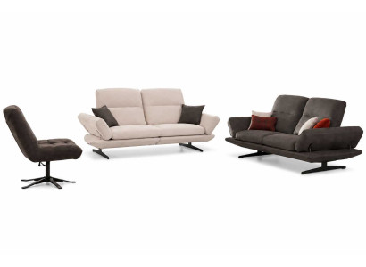 Italienische moderne Sofa Set 2+2+1 Sitzer bequem stilvoll Luxus Möbel