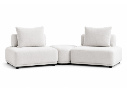 Modernes italienisches Luxus-Sofa 3 Sitzer Wohnzimmer Polstermöbel