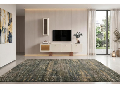 Sideboard Set Wandelement Modern Beige Elegant Kommode Lowboard Board