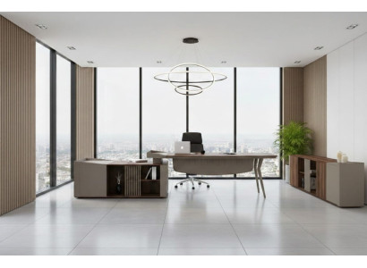 Executive Büro Set Schreibtisch Sideboard modernes Design
