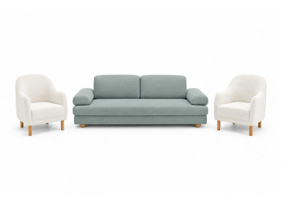Moderne Sofa set 3+1+1 Sitzer weiche Möbel elegantes Wohnzimmerset