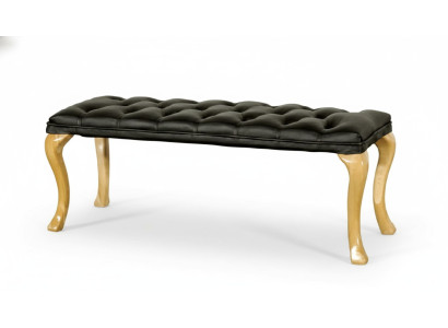 Chaise longue Chesterfield Liège siège tabouret cuir textile 50x50x45 /120x40x45