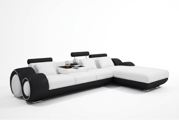 Canapé en U en forme de U Sofa Salon Canapé d'angle Suite Design Moderne