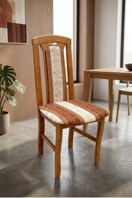 Chaise en bois massif Chaise de salle à manger Chaise design Chaise en textile Chaises Chaises de salle à manger K34