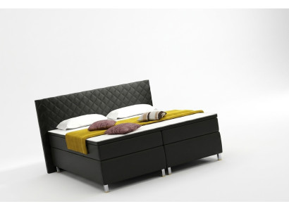 Lit à sommier tapissier Box Hôtel Lit avec Visco & Matelas lit en cuir Lits Lit double K3