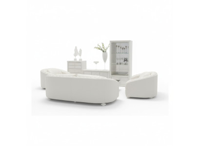 Luxus Chesterfield Sofagarnitur 3+2+1 Ledersofa Sofa Couch Polster Sitz Garnitur