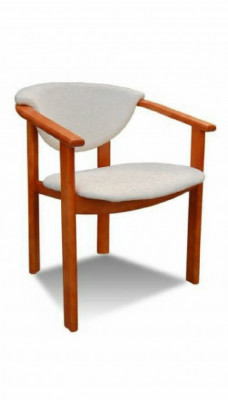 Chaise en bois massif Chaise de salle à manger Designer Chaise en cuir Chaises Chaises de salle à manger K27