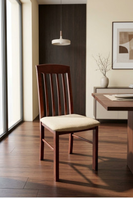 Chaise en bois massif Chaise de salle à manger Chaise design Chaise en cuir Chaises Chaises de salle à manger K05