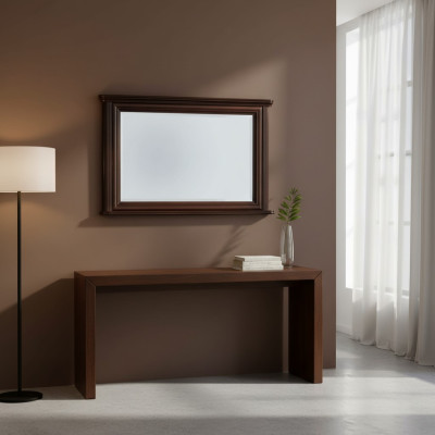 Cadre en bois véritable de designer classique XXL Miroir 107x71 Miroir - Modèle W-L2