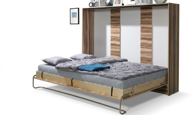 Lit garde-robe Lit garde-robe Lits Commodes Lit escamotable neuf