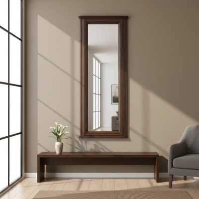 Miroir de designer classique en bois Meuble italien - Modèle W-LP